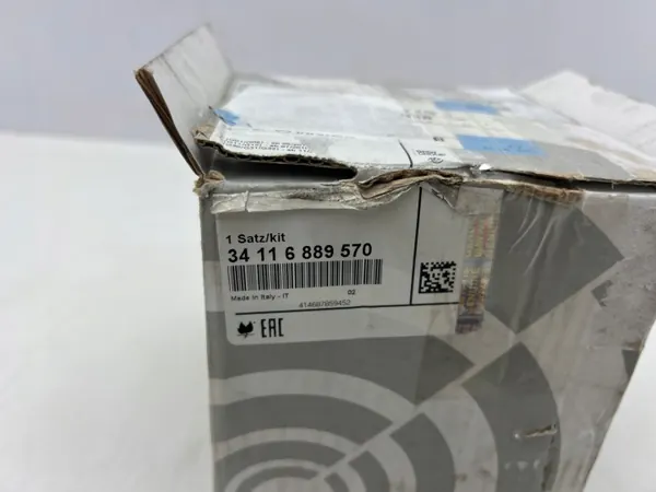 Conjunto pastilhas dianteiras OEM 6889570 SULIK3 - Usado image 6