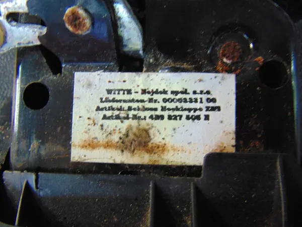 Audi A2 A4 B6 A6 Baklucka Lås 4B9827505N image 2