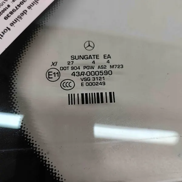 Ventana trasera derecha usado OEM A2227300417 Mercedes-Benz image 6