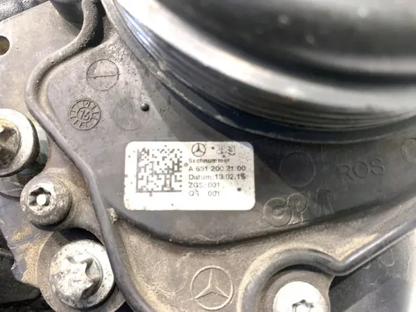 Wasserpumpe OEM A6512002100 für Mercedes X204 2.1 image 4