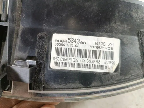 Compteur de vitesse OEM 9664534380 Citroen Berlingo 08- image 5