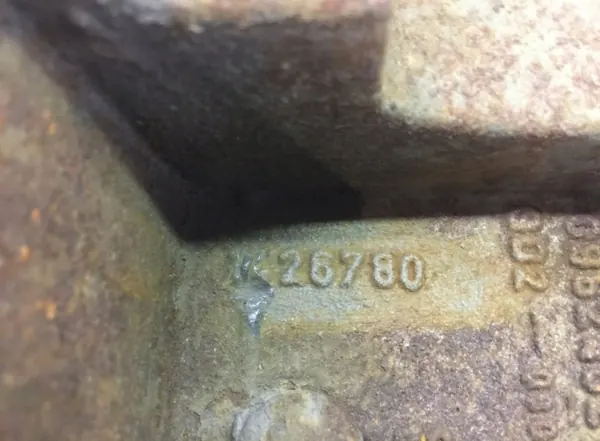DAF 1426780 Plaque de montage d'essieu, essieu gauche image 6