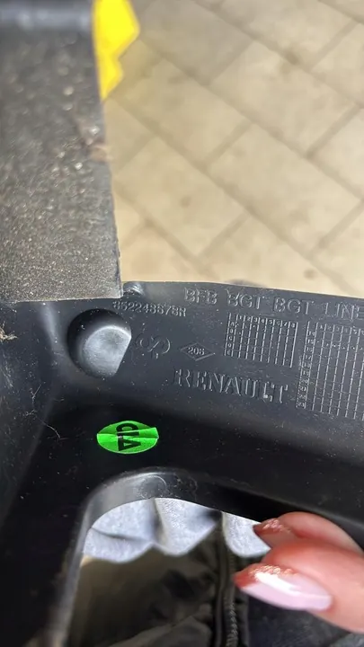 Suporte de para-choque traseiro Renault Megane IV image 3