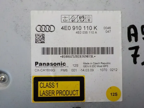 Caja de cambios Audi OE 4E0910110K para A5 image 3