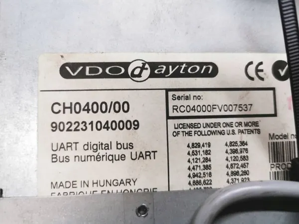 Changer CD Renault Laguna II OEM 902231040009 image 5