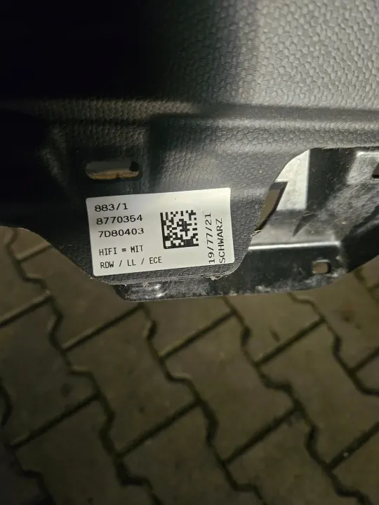 Consola de salpicadero OEM 9160i3bwm para BMW i3 image 3