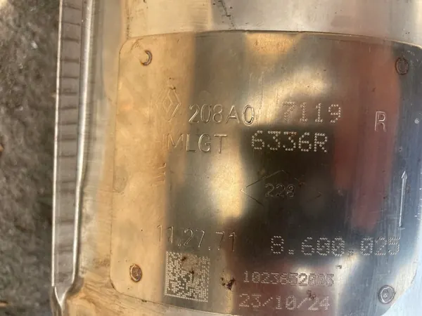 Catalisador DPF RENAULT TRAFIC MASTER 2.0 DCI image 3