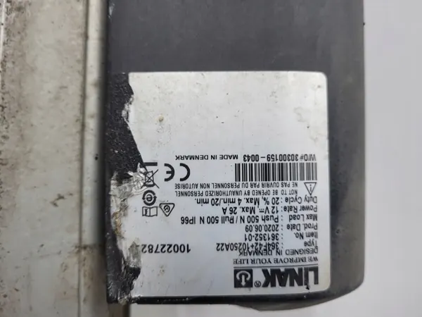 Carroçaria elevadora contentor VW Crafter OEM 15536 - Usado image 5