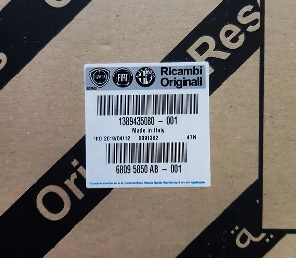 Fiat Ilmansuodattimen Kotelo 1389435080 image 4