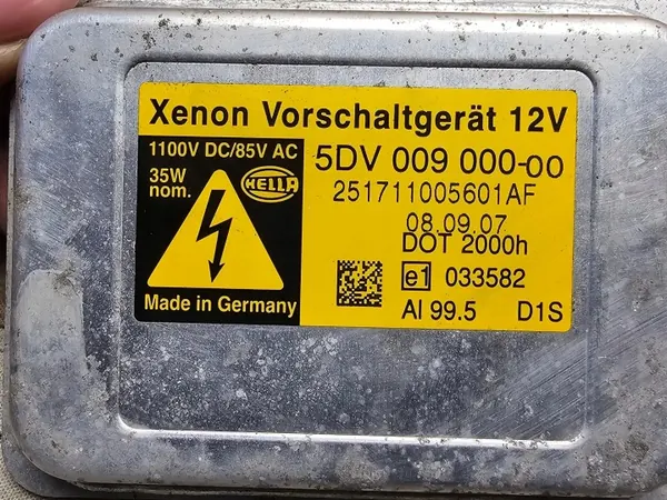 Xenon-moduuli OEM 5DV00900000 Opel Antara 2008 image 7