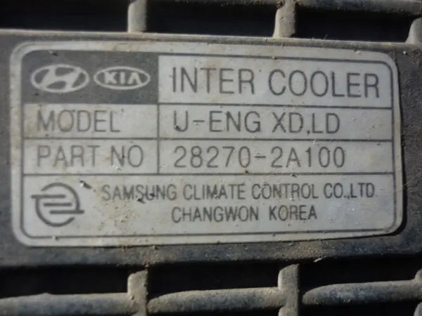 Intercooler OEM 465 para Kia Cerato I 1.5 CRDi image 5