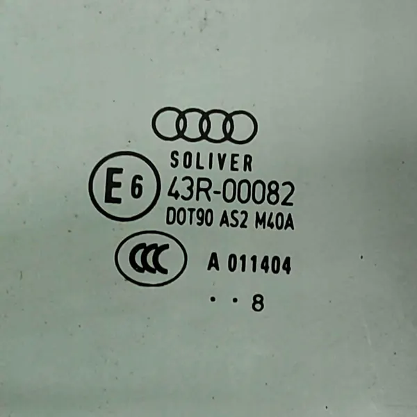 OEM 8H0845300 Bak Karossglas Audi A4 Cabrio image 7