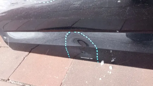 Vänster framdörr SKODA OCTAVIA III 2012-2020 OEM 5E0831055A image 2