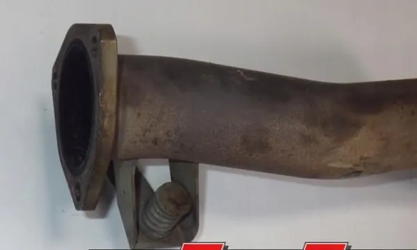 Käytetty Audi OE oikea pakoputken keräin 4E0253154 image 3