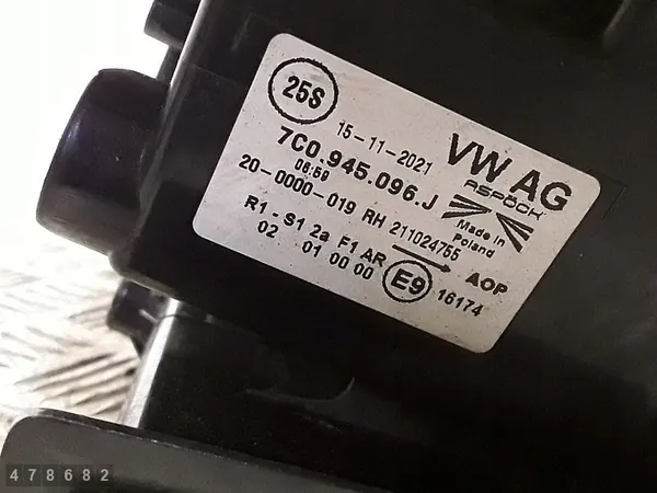 Luz trasera derecha VW CRAFTER II (2016-) 7C0945096J image 5