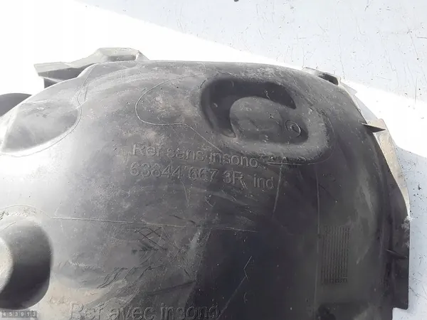 Front Right Wheel Arch Renault Megane III 638446673R image 3