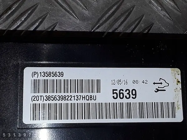 2012 Chevrolet Cruze ECU 13585639 image 3