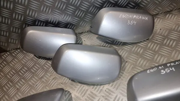 BMW E60 E61 E63 E64 Oikea Peilinkansi Hopea 03-09 image 2