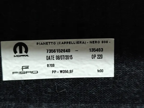 Jeep Renegade achterbakplank OEM 7356152640 image 7