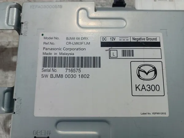 Module Tuner Radio Mazda 3 III BM OEM BJM866DRX image 4