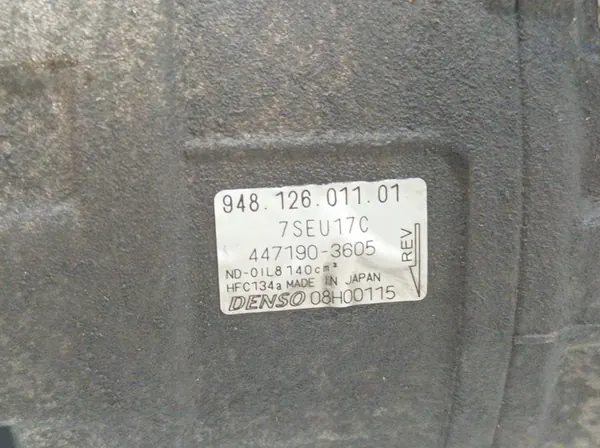 Compressore Aria Condizionata Porsche Cayenne I image 2