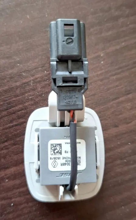 Renault Espace V Plafondluidspreker Microfoon OEM 283123048R image 3