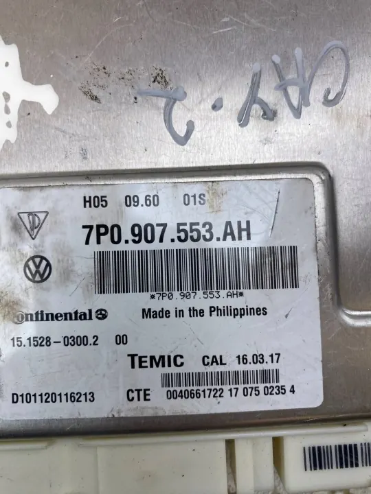 Módulo suspensión neumática Porsche Cayenne OEM 7P0907553AH image 5