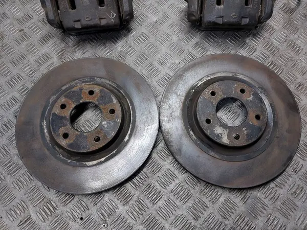 Discos de Freio Dianteiros + Pinças Renault Koleos I 2.0 DCI 456456 image 2