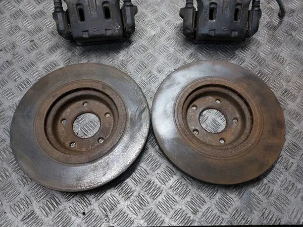 Discos de Freio Dianteiros + Pinças Renault Koleos I 2.0 DCI 456456 image 3