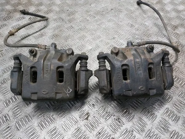 Discos de Freio Dianteiros + Pinças Renault Koleos I 2.0 DCI 456456 image 7