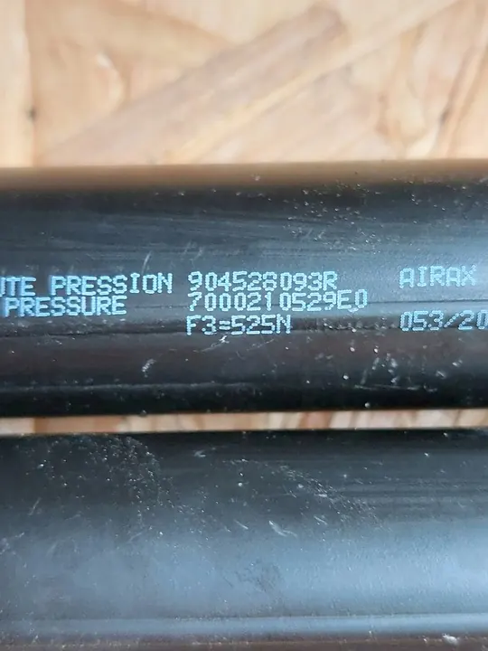 Dacia Dokker Lodgy 20/21r Bakluckgasdämpare OEM 904528093R image 3