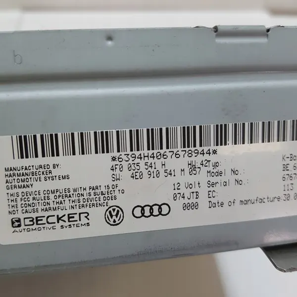 Audi Radiomodul 4F0035541H - Gebrauchtes OEM-Teil image 4