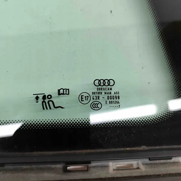 Käytetty Audi OE takaoikea ikkuna OEM 8W6845298 image 5