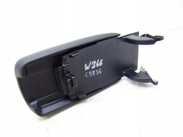 OEM 18386490819 Accoudoir central cuir noir Mercedes W246 image 4