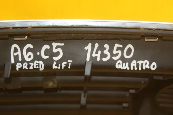 Grill Audi A6 C5 1997-2004 OEM 4B0853651A image 10