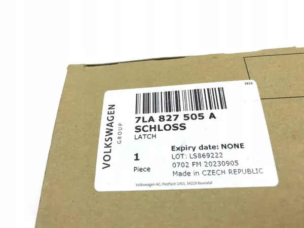 VW T5 T6 Baklucka Lås image 5