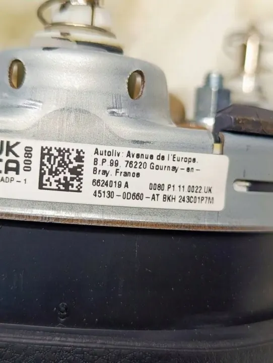 Airbag condutor Toyota Yaris IV OEM 45130-0D660 image 4