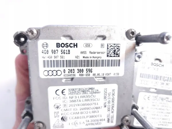 ACC-tutkasetti Audi A6 C7/A7 C7 OEM 4G0907541B/4G0907561B image 4