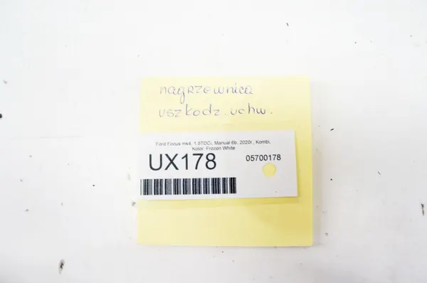 Noyau de chauffage UX178 pour Ford Focus Mk4 1.5TDCi image 9