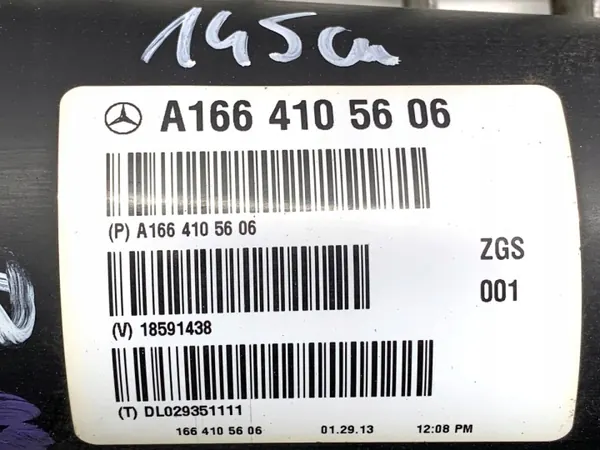 Bakre drivaxel OEM A1664105606 Mercedes W166 SUV image 4