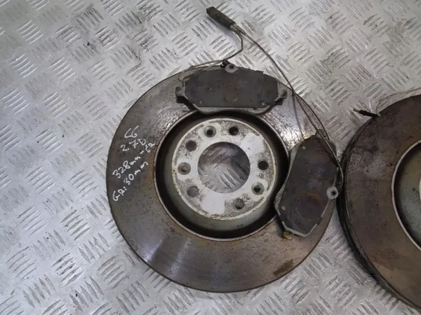 OEM TARCZE + KLOCKI PRZÓD CITROEN C6 2.7 HDI V6 05- 330mm image 3