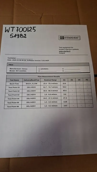 Denso Injektor RF7J13H501 Mazda 2.0 CITD image 3