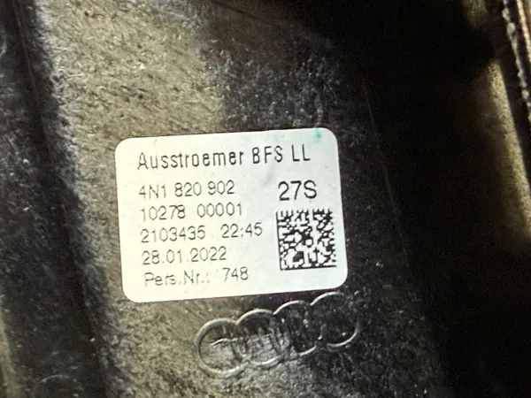 Grelha ventilação painel Audi A8 D5 OEM 4N1820951 image 6