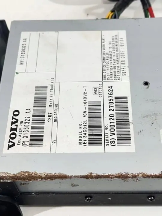 Volvo S60 Radiovahvistin OEM 31350322AA 2010-2013 image 4