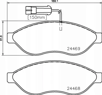 Brembo P 23 144 etujarrutulpaset Citroenille image 9