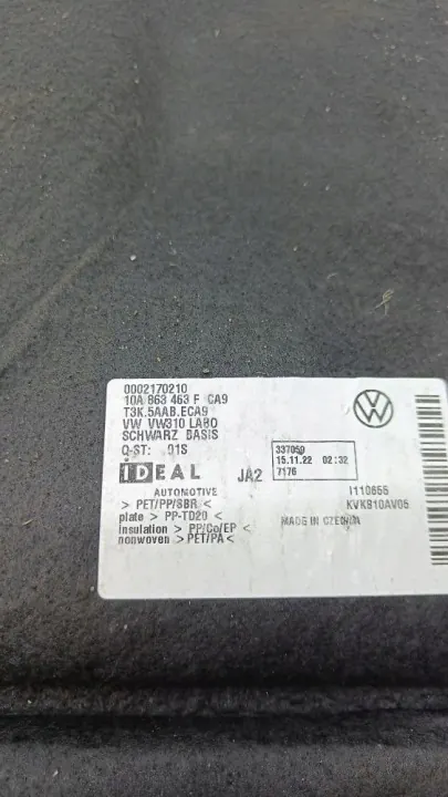 Tapete de bagageira OEM 10A863463F para VW ID.3 image 6