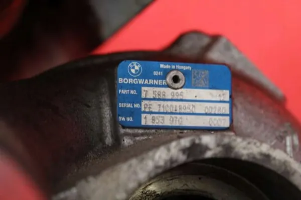 Turbocompresor 7588995 BMW X1 E84 3.0i 2012-2015 image 6