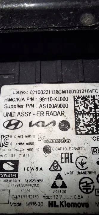 Sensor radar ACC OEM 99110-KL000 para Hyundai Ioniq 5 image 3