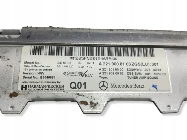 Mercedes-Benz ohjauspumppu OEM A2219008103ZGS image 4