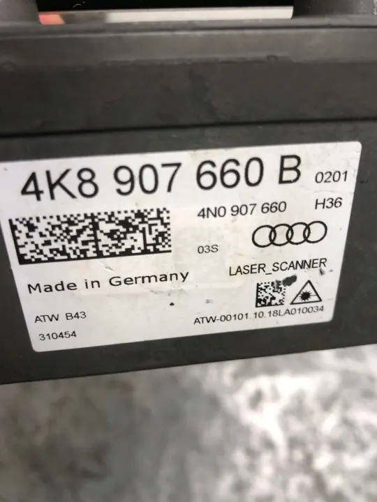 Capteur radar Distronic laser Audi OEM 4K8907660B image 8